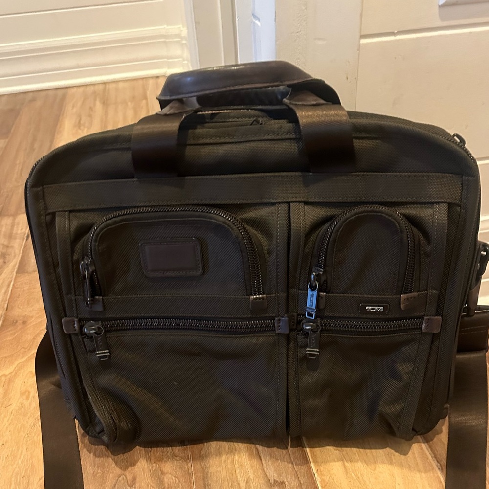 Tumi Dark Brown Business Bag
